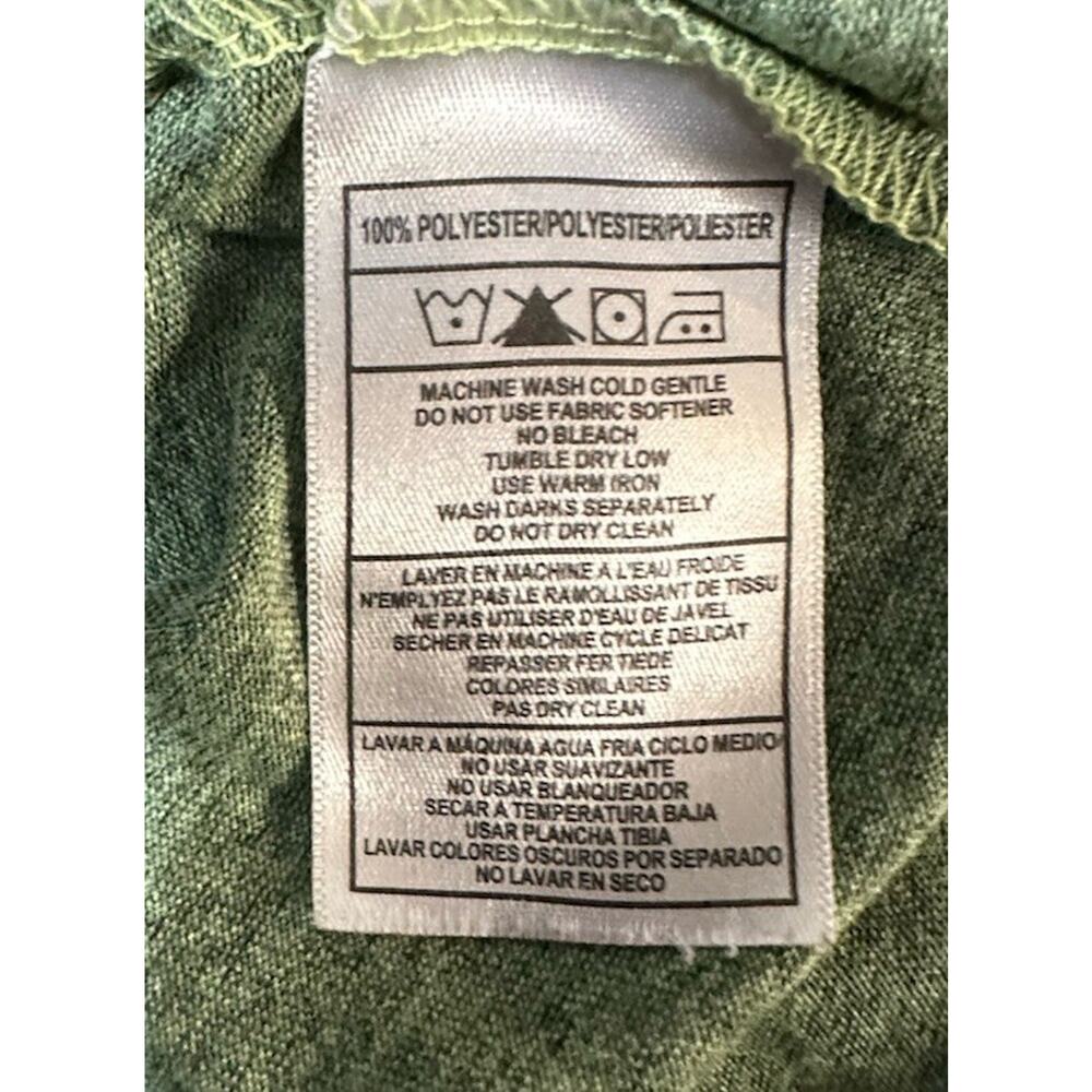 FloydFest 15 Fire on the Mountain 2015 Green T-Shirt M Recycled Recover Band Tee - Picture 6 of 8